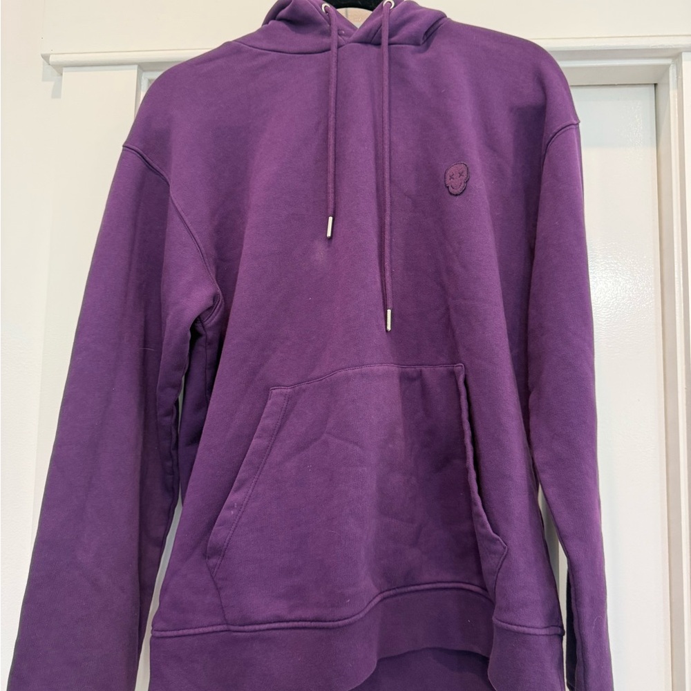 The Kooples Purple Crewneck Hoodie